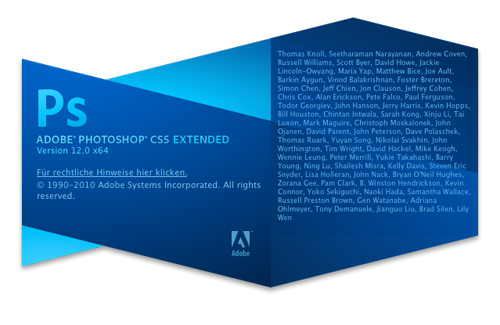 Photoshop-Splashscreen